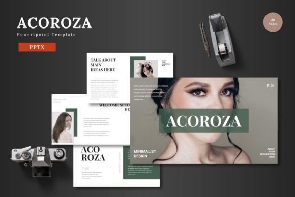 Design Decks That Win: The Acoroza Powerpoint Template