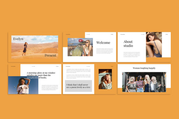 Evelyn: A Minimal Media Template for Modern Storytelling