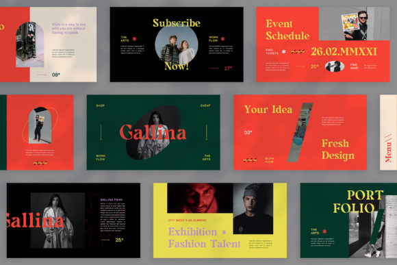 Gallina - Powerpoint Template: Your Slides, Your Story, Your Brand